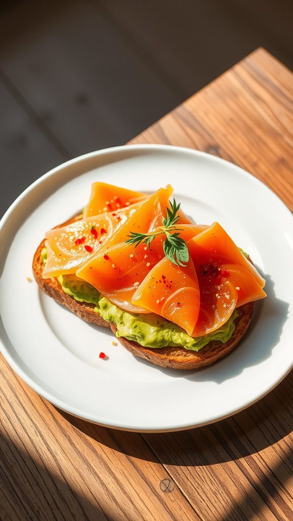 Delicious Smoked Salmon and Avocado Toast Recipe