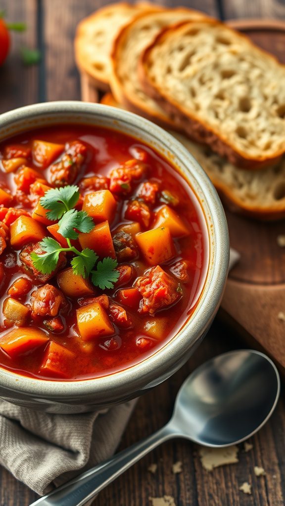 Protein-Packed Vegan Chili with Cocoa and Smoked Paprika