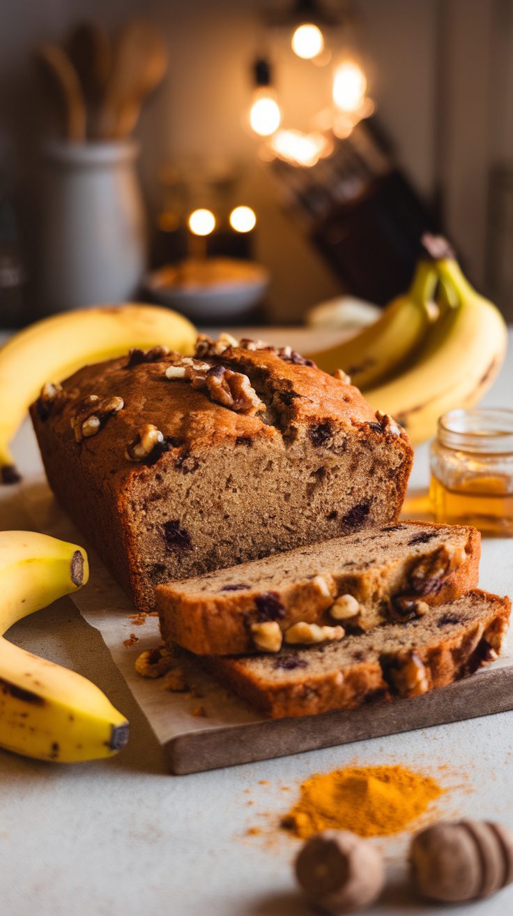 Nutritious Anti-Inflammatory Banana Bread Recipe