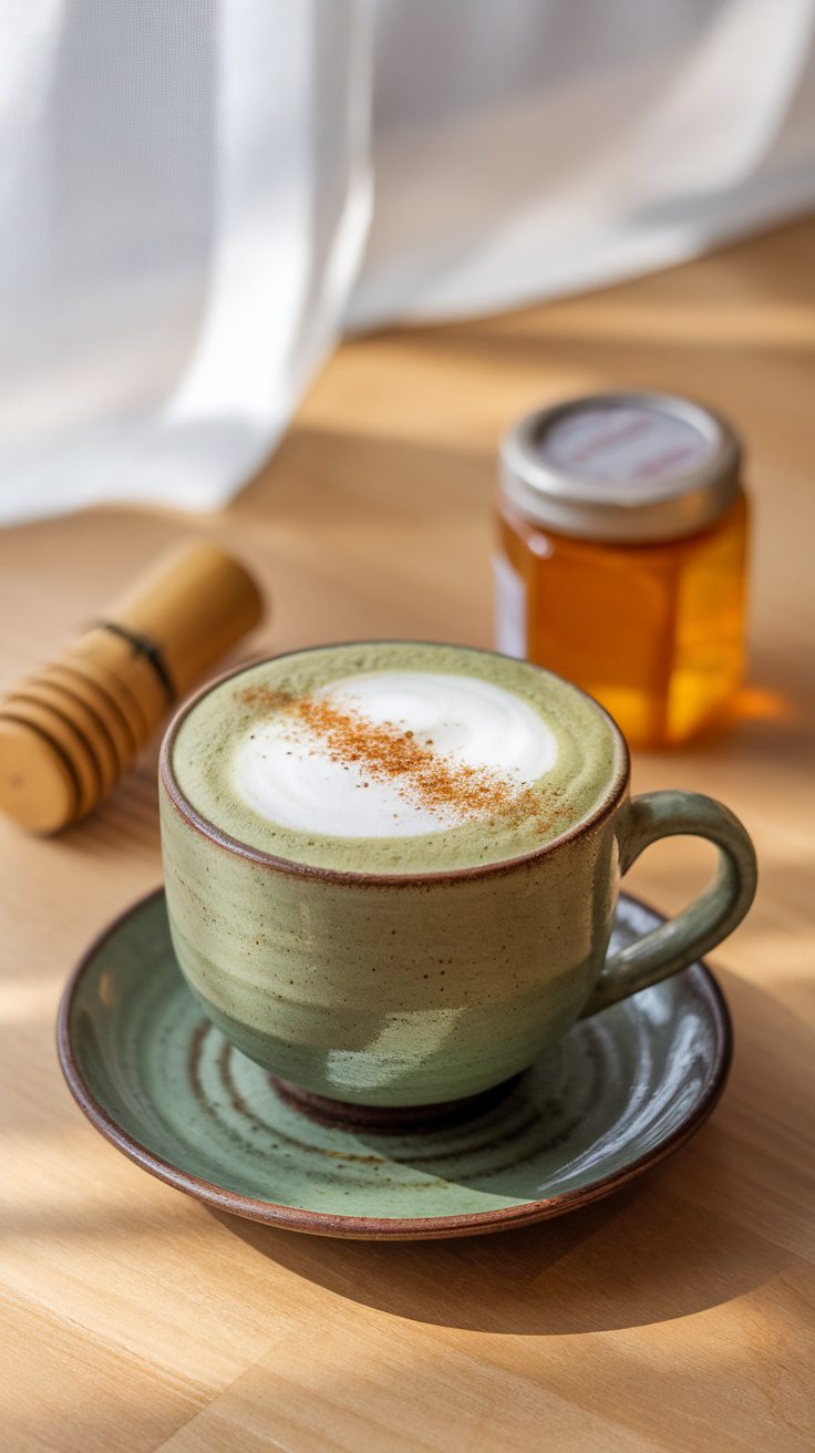 Soothing Anti-Inflammatory Matcha Latte Recipe