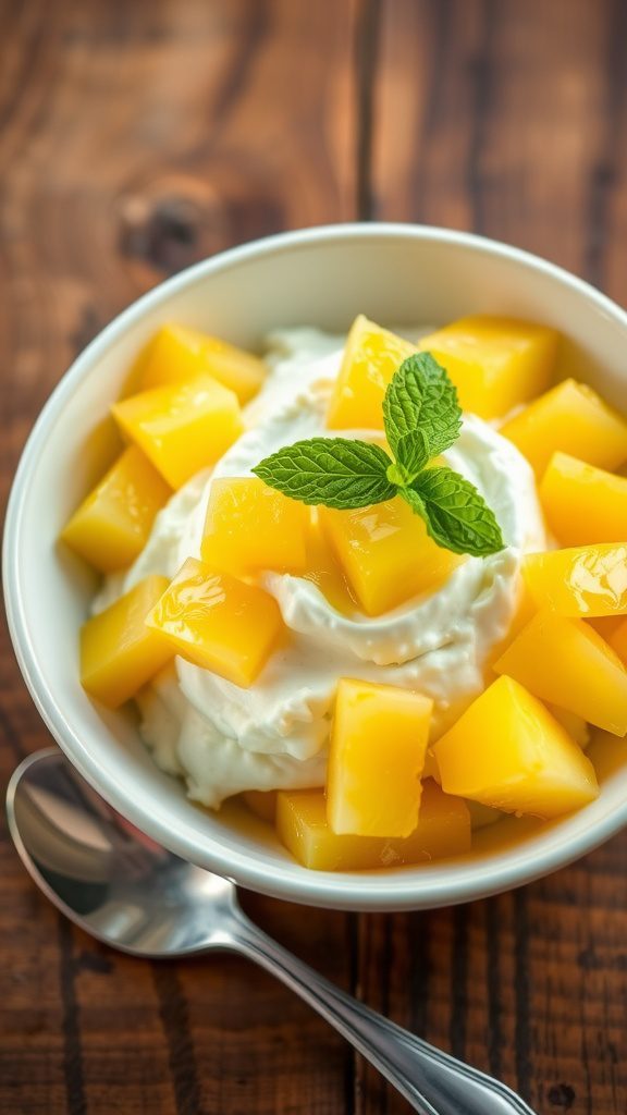 Refreshing Cottage Cheese and Pineapple Snack Bowl