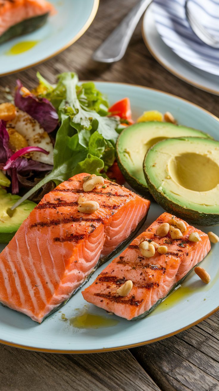 Nutritious Omega-Rich Lunch Plate