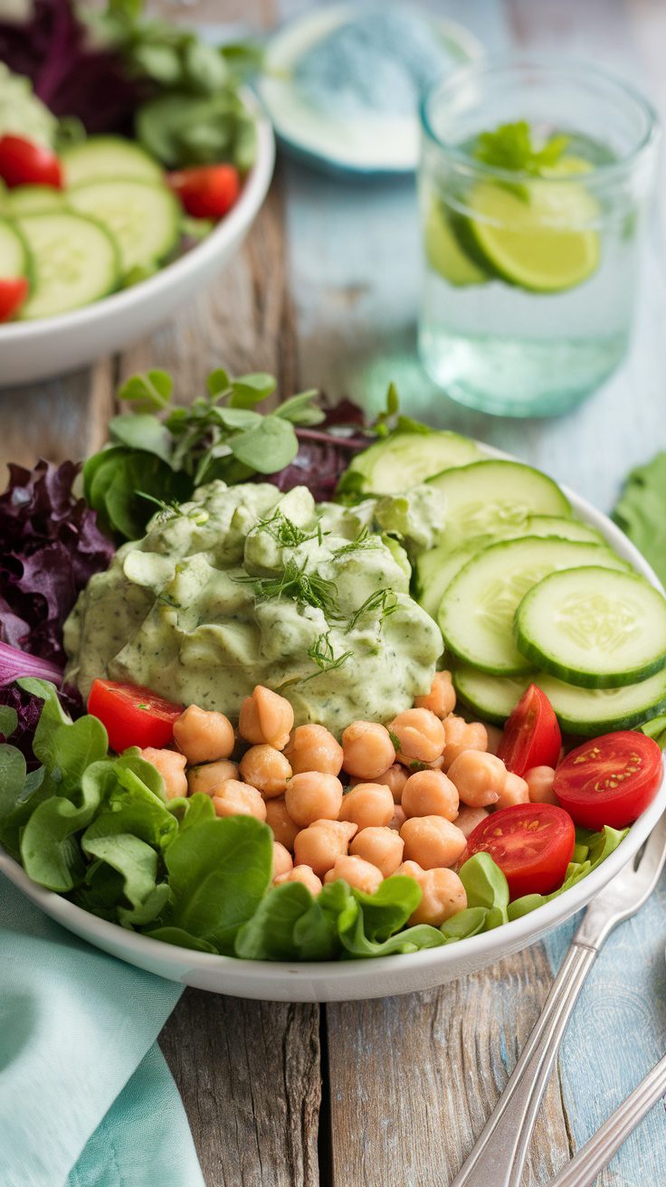 Healthy Green Goddess Lunch Bowl Recipe