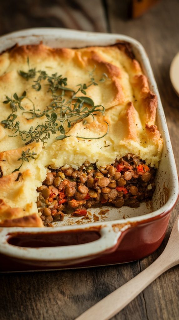 Hearty Lentil Shepherd’s Pie Recipe