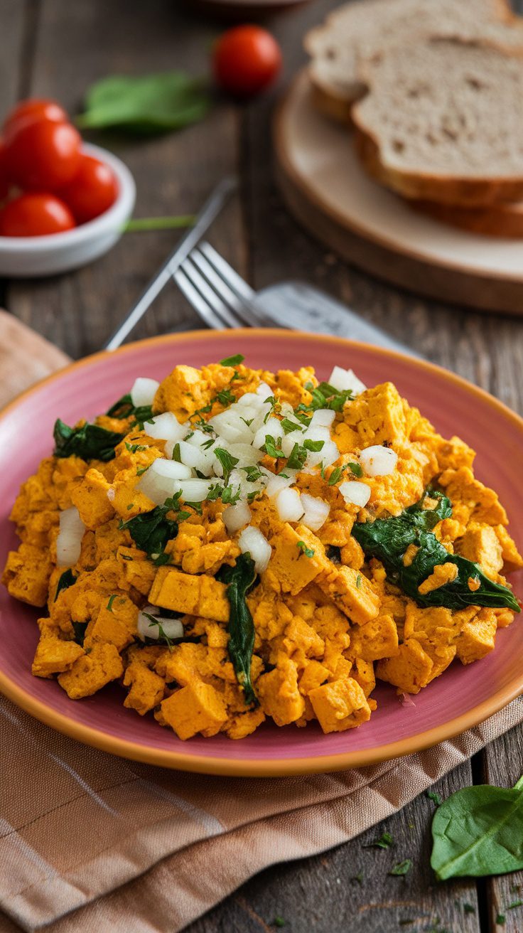 Spiced Turmeric Scrambled Tofu Recipe