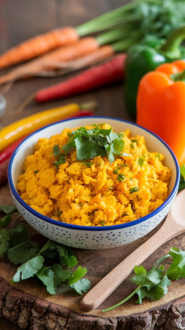 Flavorful Turmeric Cauliflower Rice Recipe