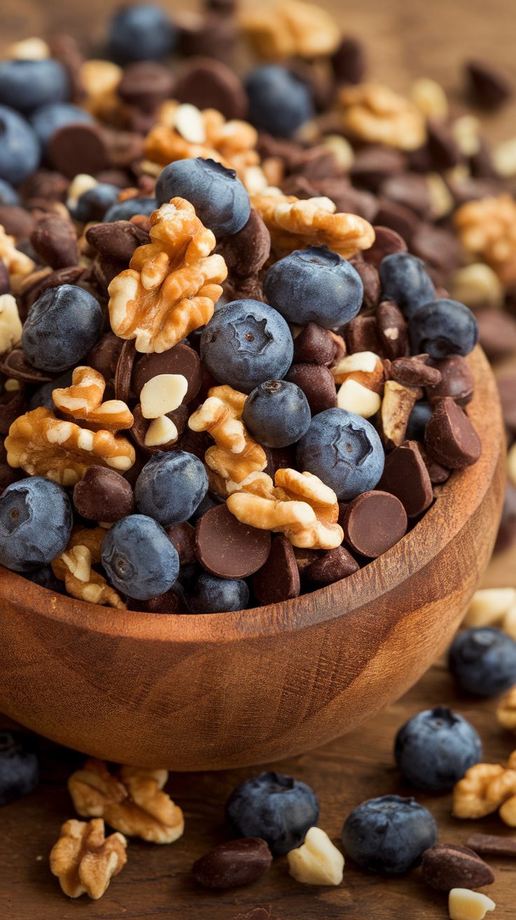 Nutritious Blueberry and Walnut Trail Mix Recipe