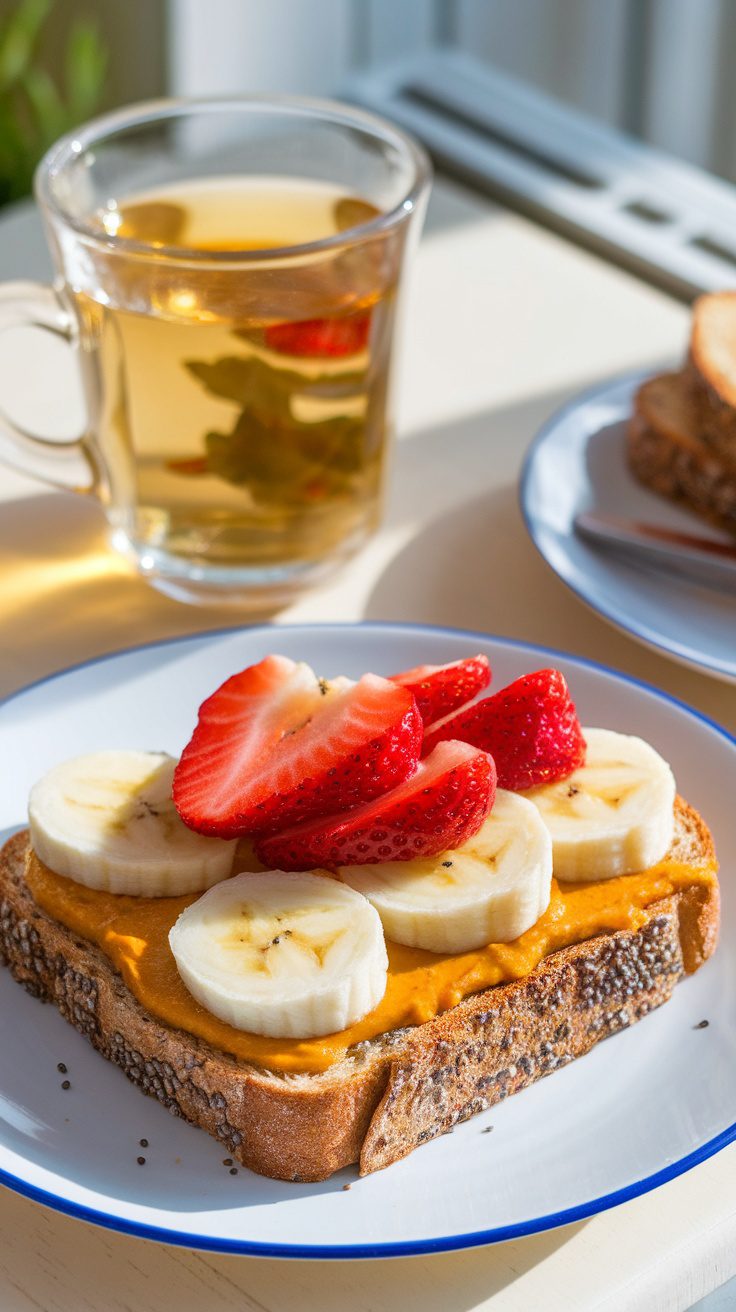 Ginger-Turmeric Chia Jam Toast Recipe