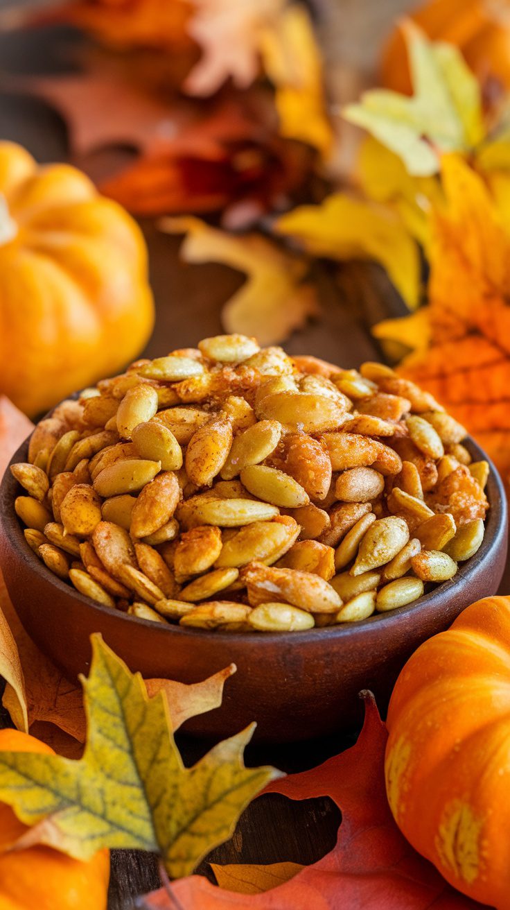 Zesty & Spicy Roasted Pumpkin Seeds – The Perfect Crunchy Snack!