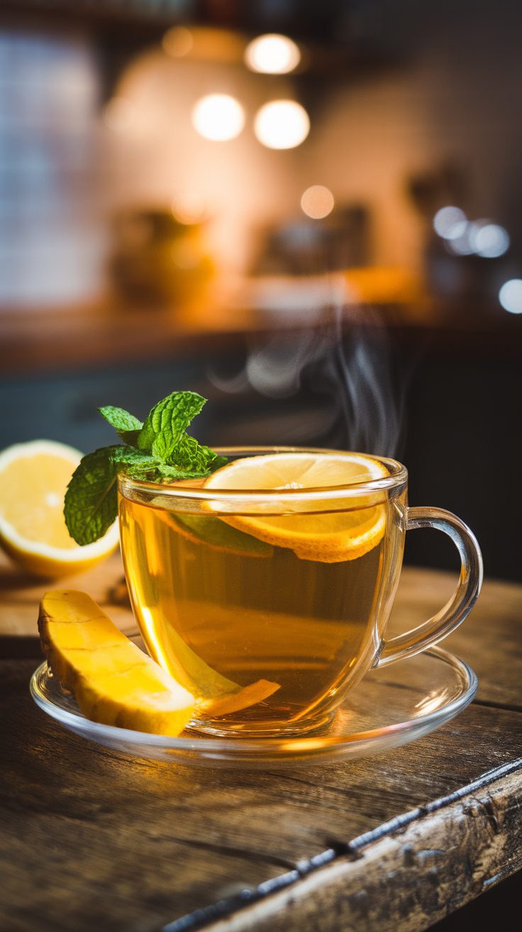 Healing Ginger-Turmeric Immune Tea Recipe