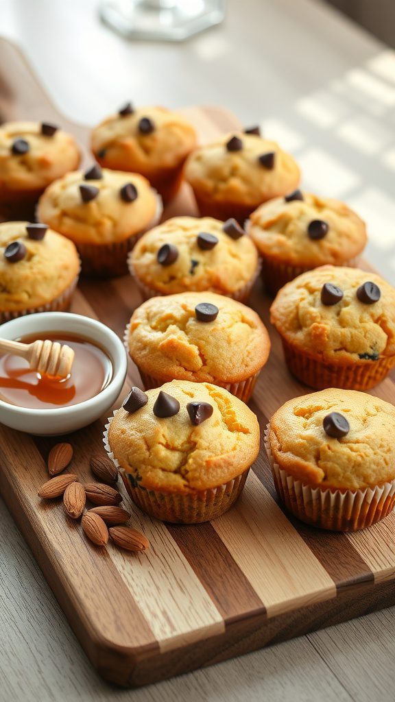 Healthy Almond Flour Protein Muffins