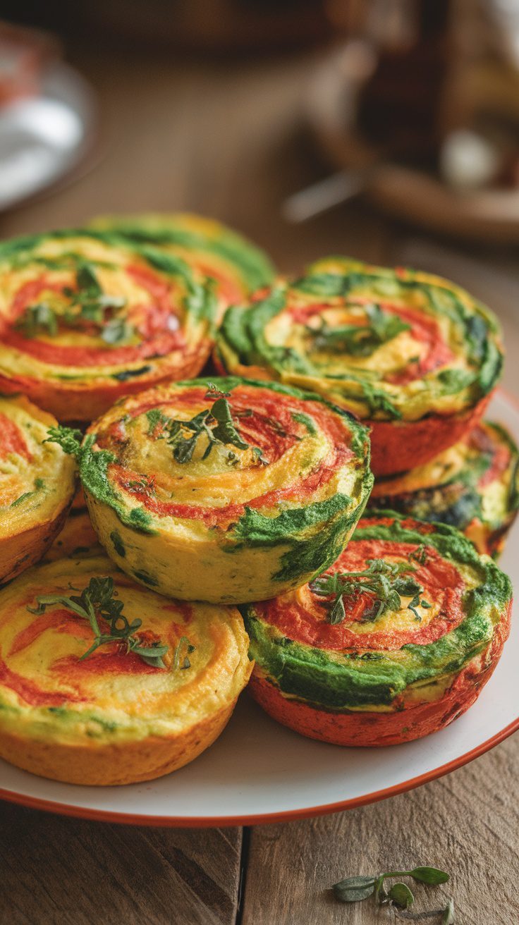 Mini Veggie Frittatas – Bite-Sized, Protein-Packed & Delicious