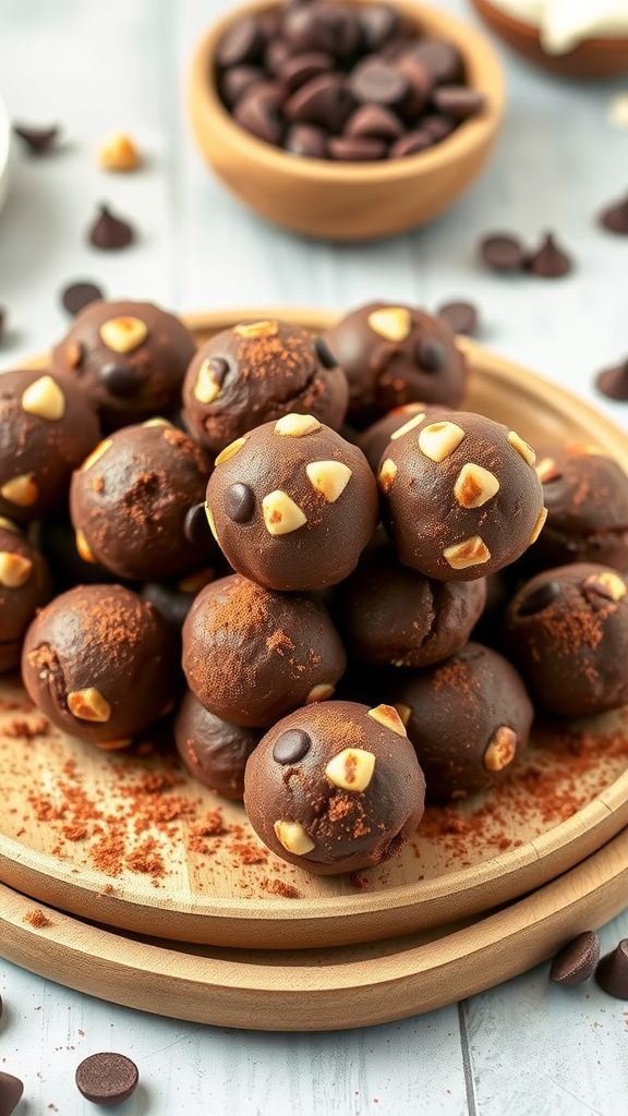 Nutty High-Protein Chocolate Energy Balls