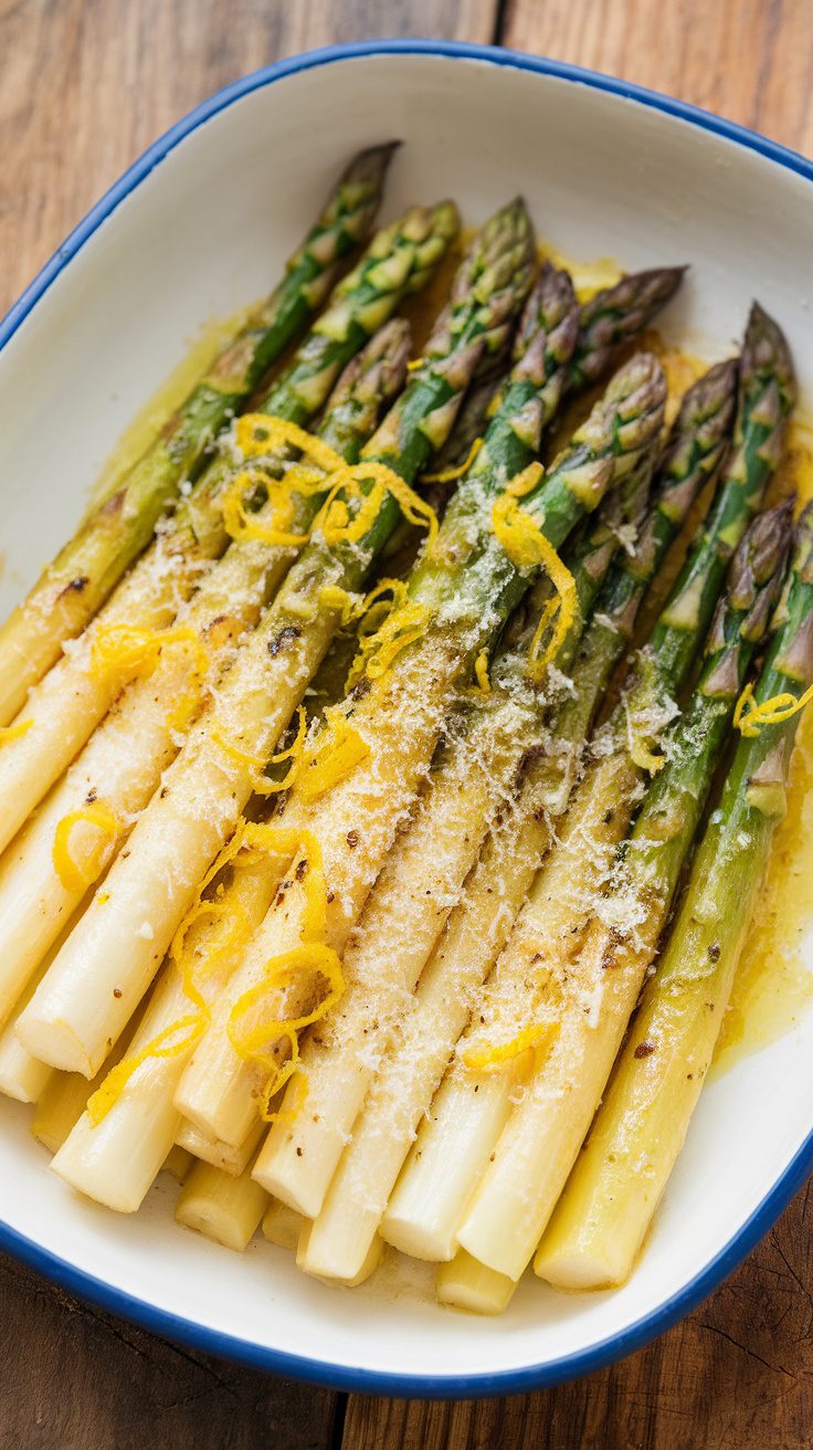 Zesty Lemon-Garlic Asparagus Recipe