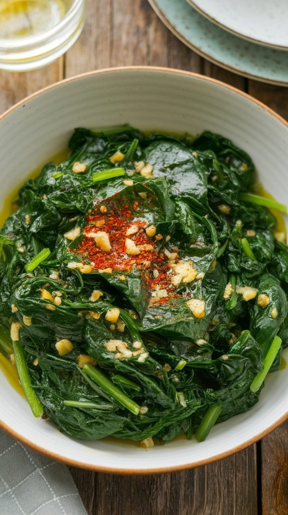 Delicious Sautéed Garlic Spinach Recipe