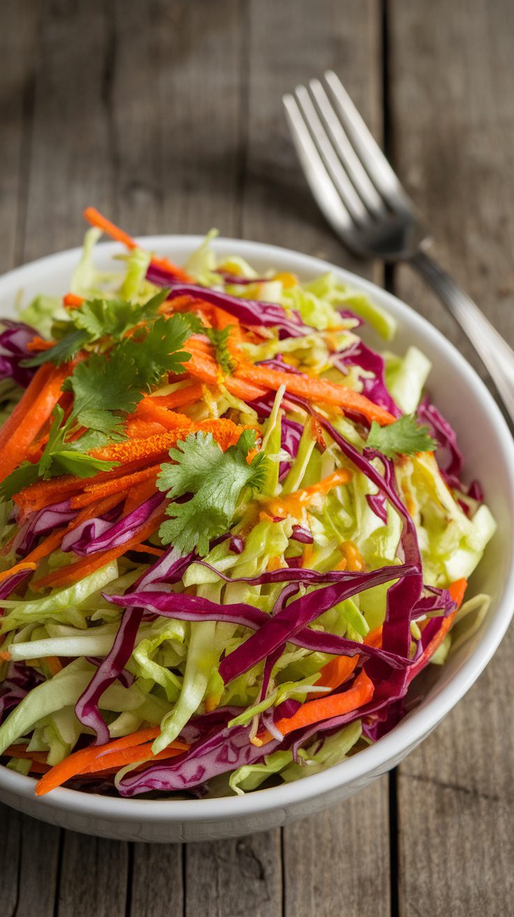 Zesty Anti-Inflammatory Cabbage Slaw Recipe