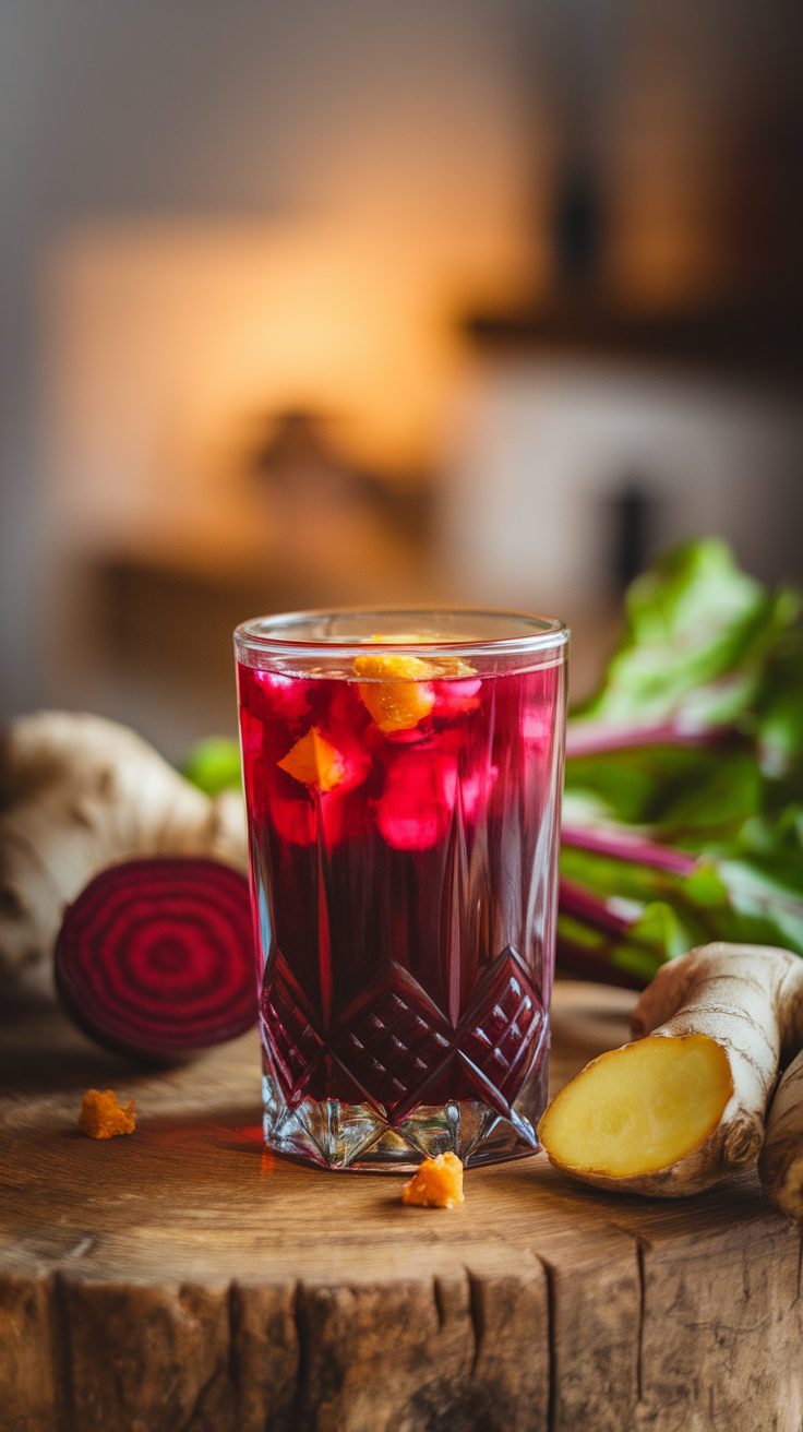 Revitalizing Beetroot and Ginger Shot Recipe