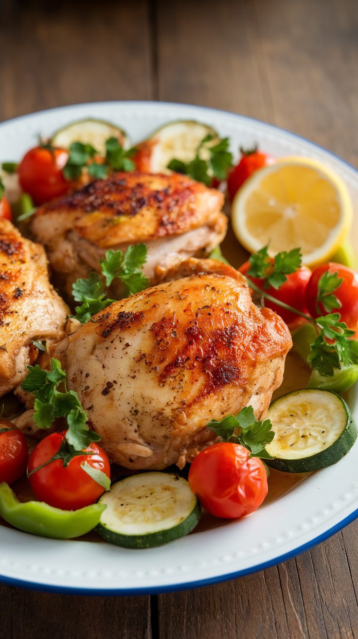 Flavorful Mediterranean Baked Chicken Recipe