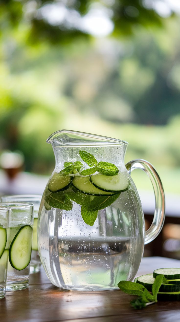 Refreshing Cucumber-Mint Infused Water Recipe
