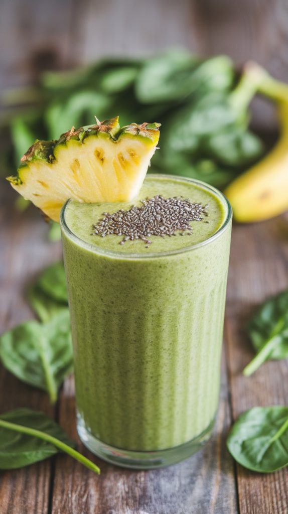 Refreshing Anti-Inflammatory Green Smoothie Recipe