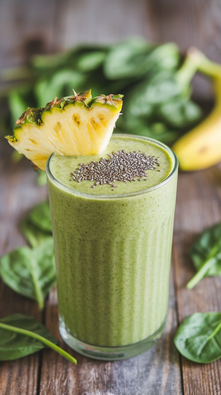 Refreshing Anti-Inflammatory Green Smoothie Recipe