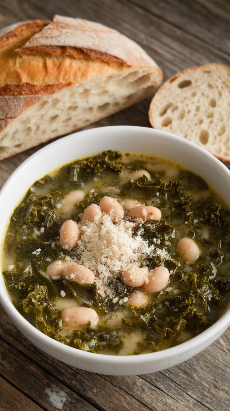 Hearty Kale and White Bean Soup Recipe