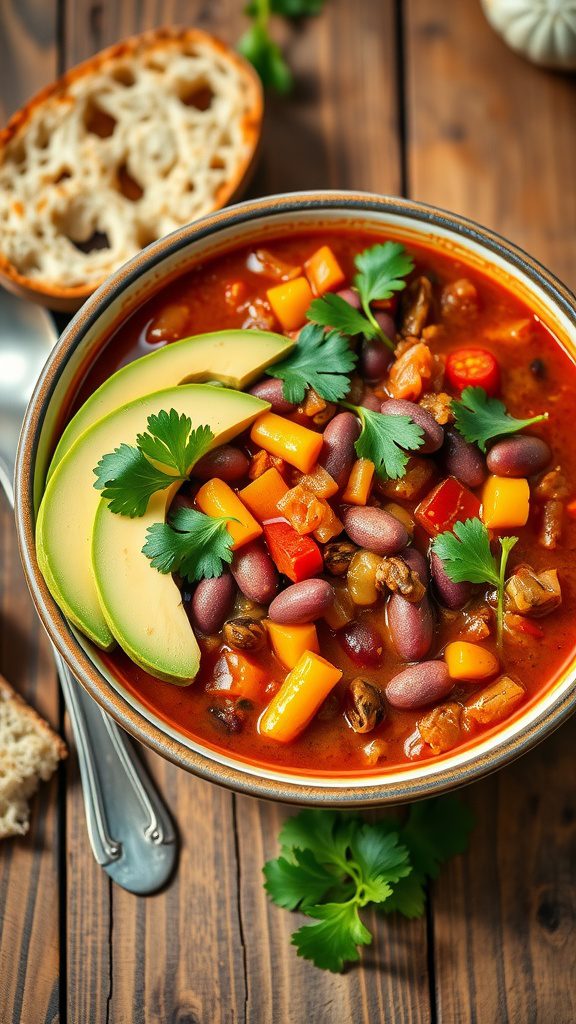 Hearty Protein-Rich Vegan Chili Recipe