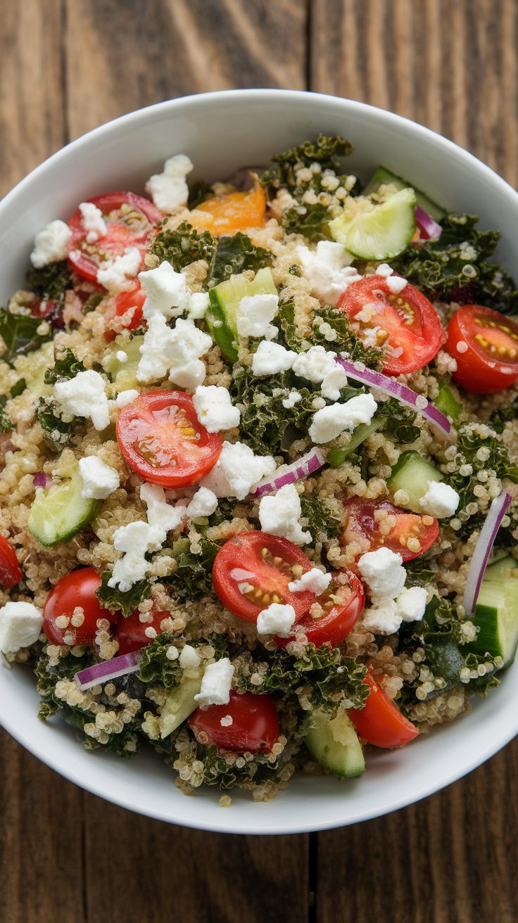 Nutritious Quinoa and Kale Salad Recipe
