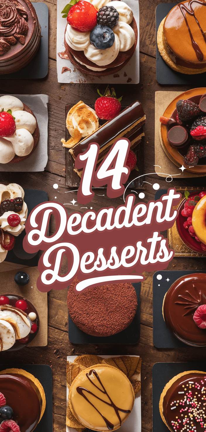 14 Decadent Desserts You Must Try