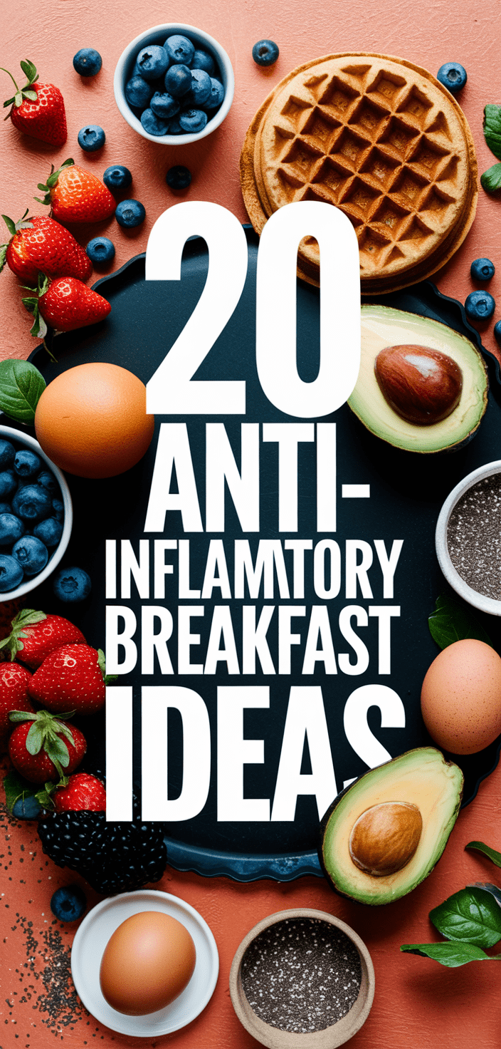 20 Delicious Anti-Inflammatory Breakfasts to Kickstart Your Day