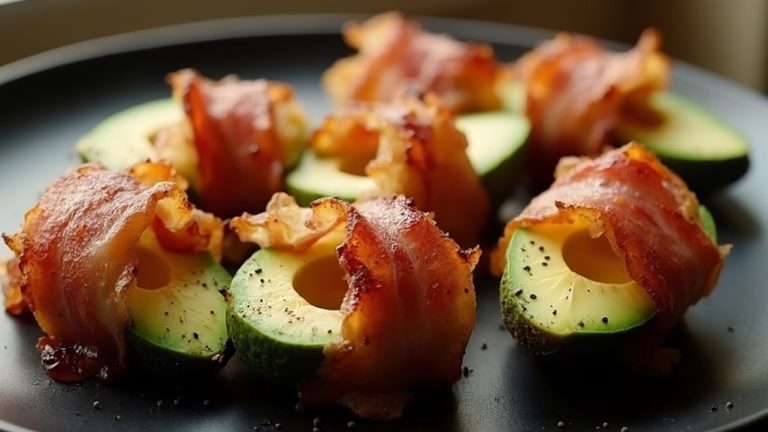 bacon wrapped avocado air fryer