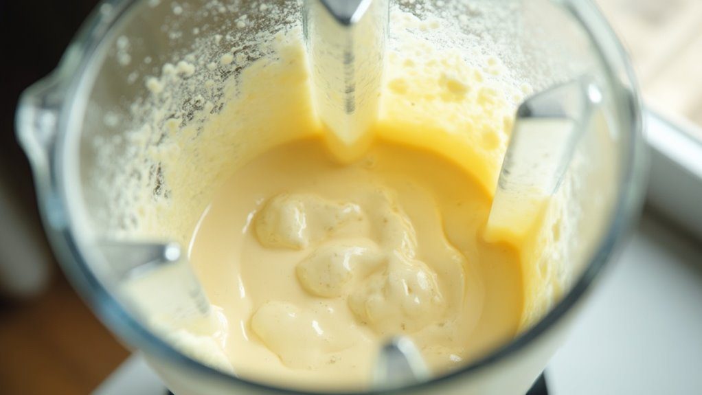 blend until creamy texture