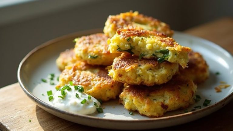 cheddar zucchini fritters recipe