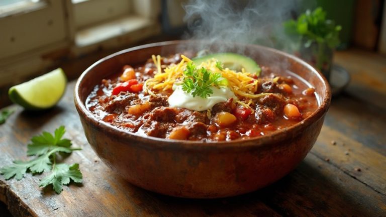 chunky avocado keto chili