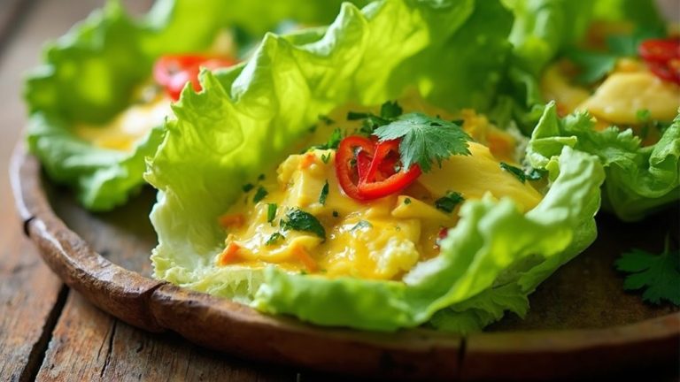 coconut curry cottage cheese wraps