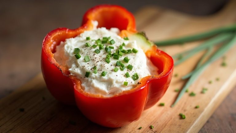 cottage cheese filled peppers