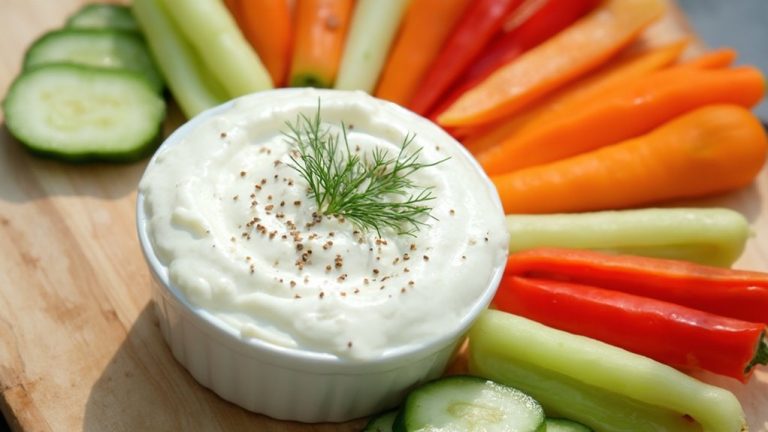 cottage cheese vegetable dip