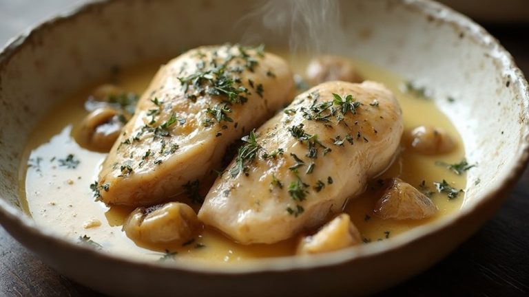creamy mushroom chicken recipe