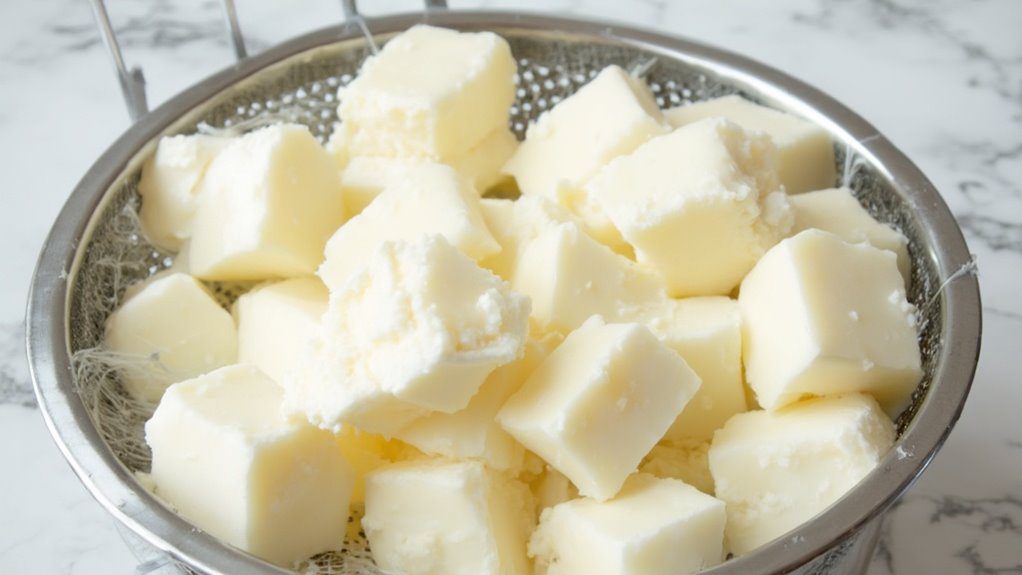 drain cottage cheese completely