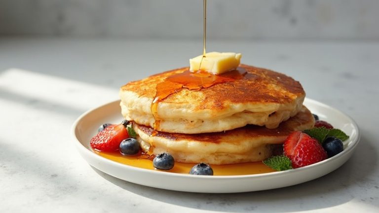 fluffy gluten free toddler pancakes