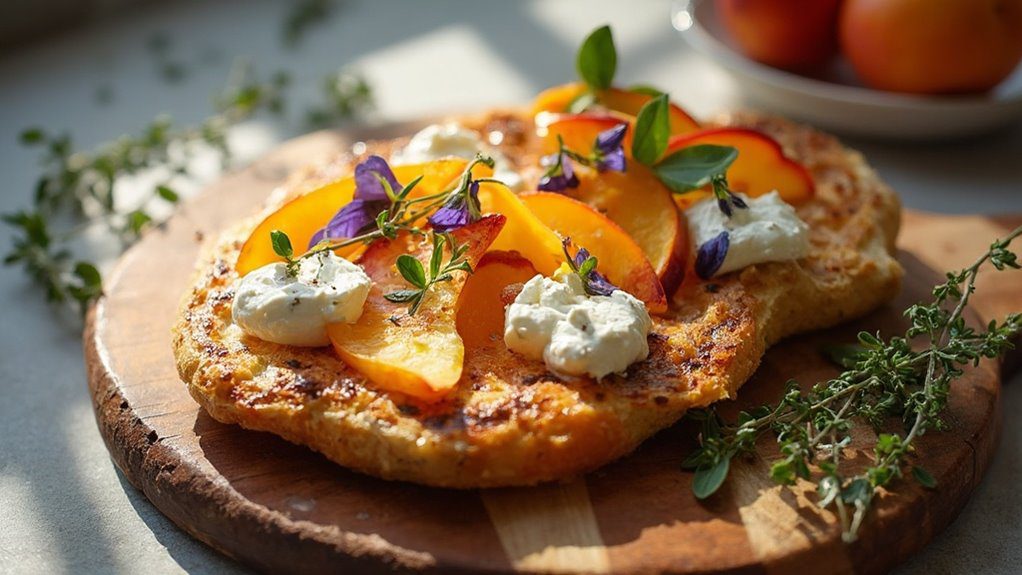 garnish dish with herbs