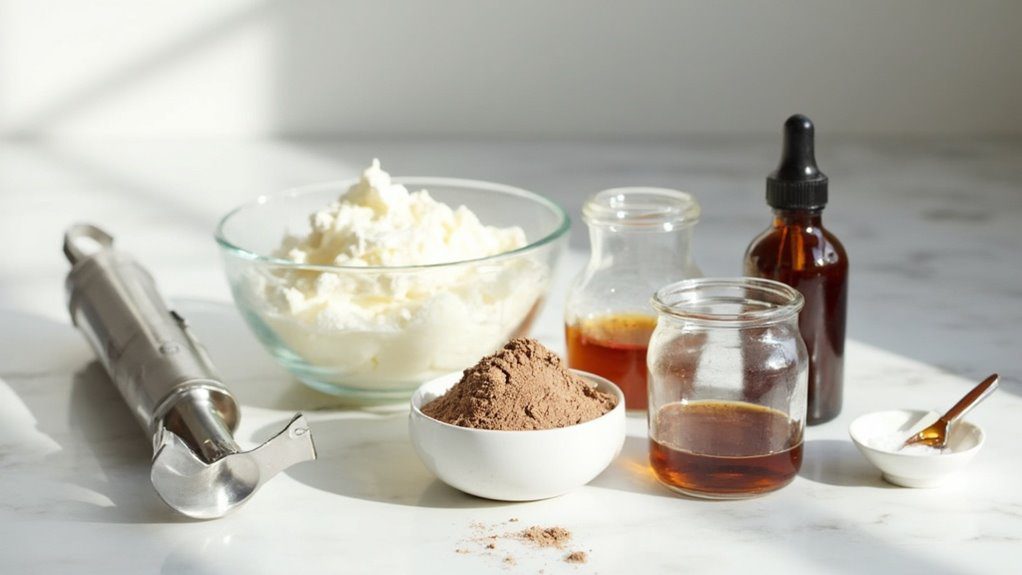 gather ingredients for blending