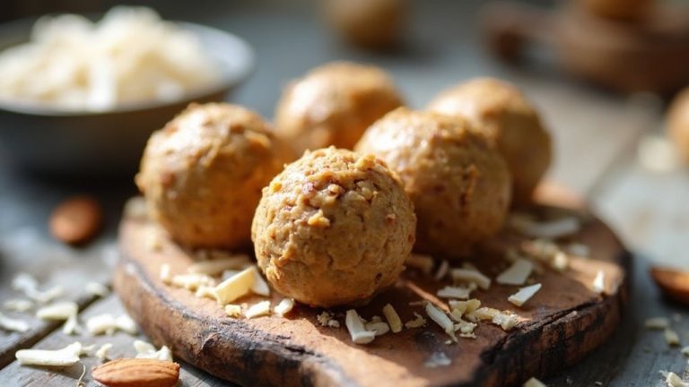 nutritious almond coconut bites