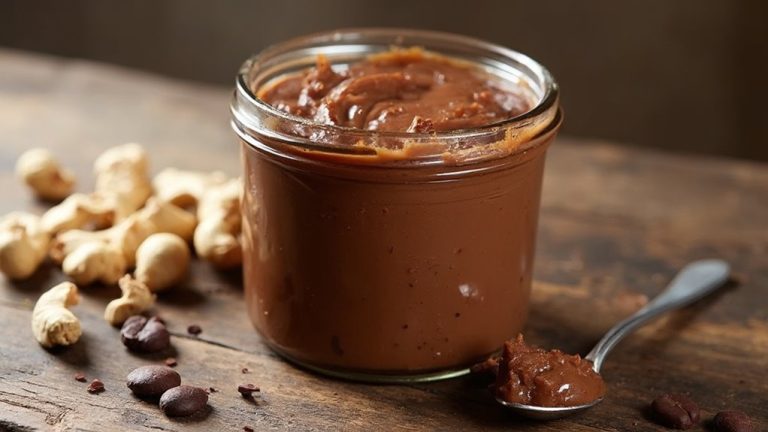 nutty chocolate protein spread
