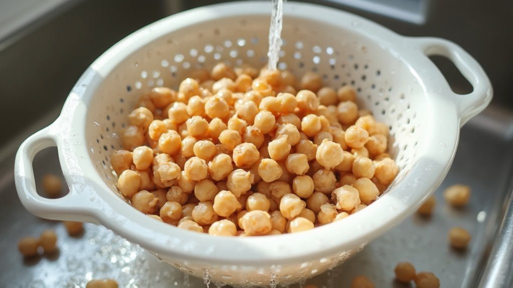rinse and drain chickpeas