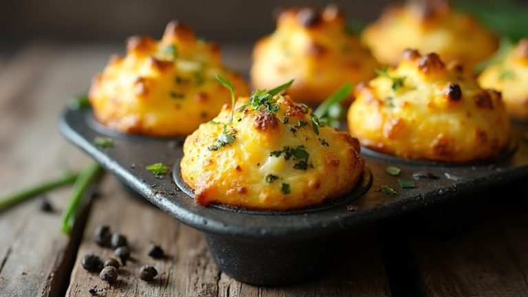 savory cottage cheese muffins