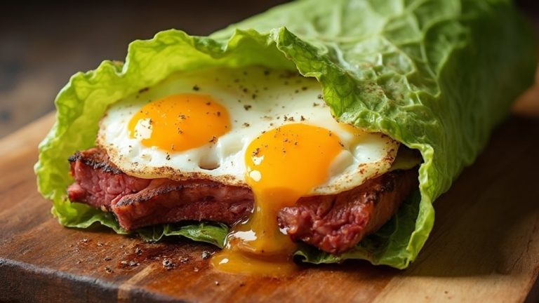 steak and egg wraps
