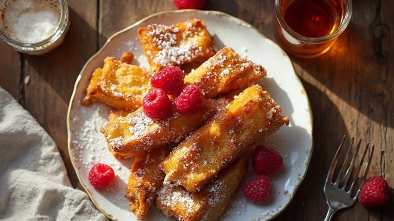 toddler friendly french toast sticks