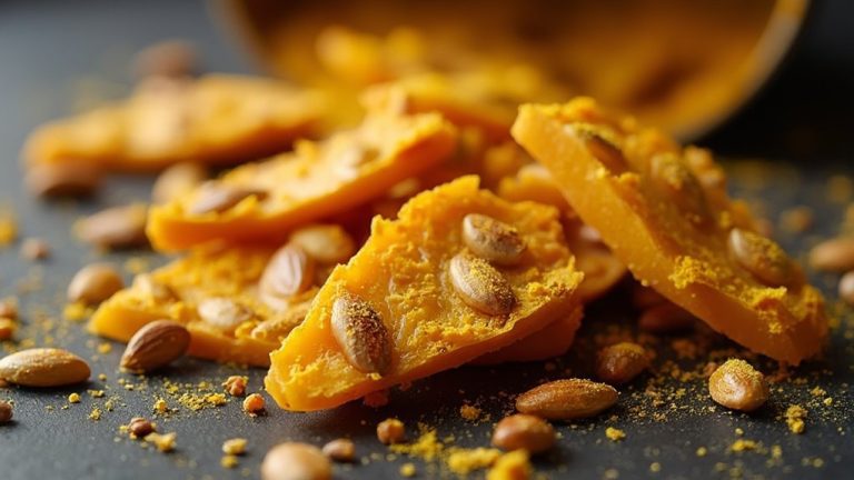 turmeric pumpkin seed brittle